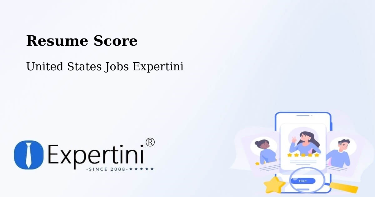 Resume Score & Job Description Match Tool – Pooler - United States Jobs Expertini
