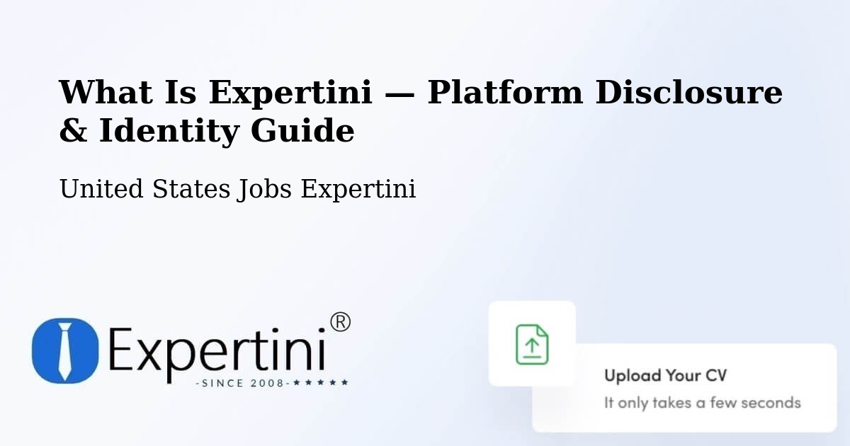 What Is Expertini — Platform Disclosure & Identity Guide – Pooler